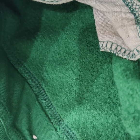 Y2K Aeropostale 87 Fleece Sweat Lounge Pants, Green Mens Medium - Picture 9 of 9